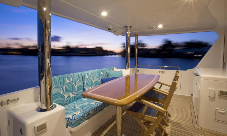 Outer Reef 650 Motoryacht Mk2, Deck Area