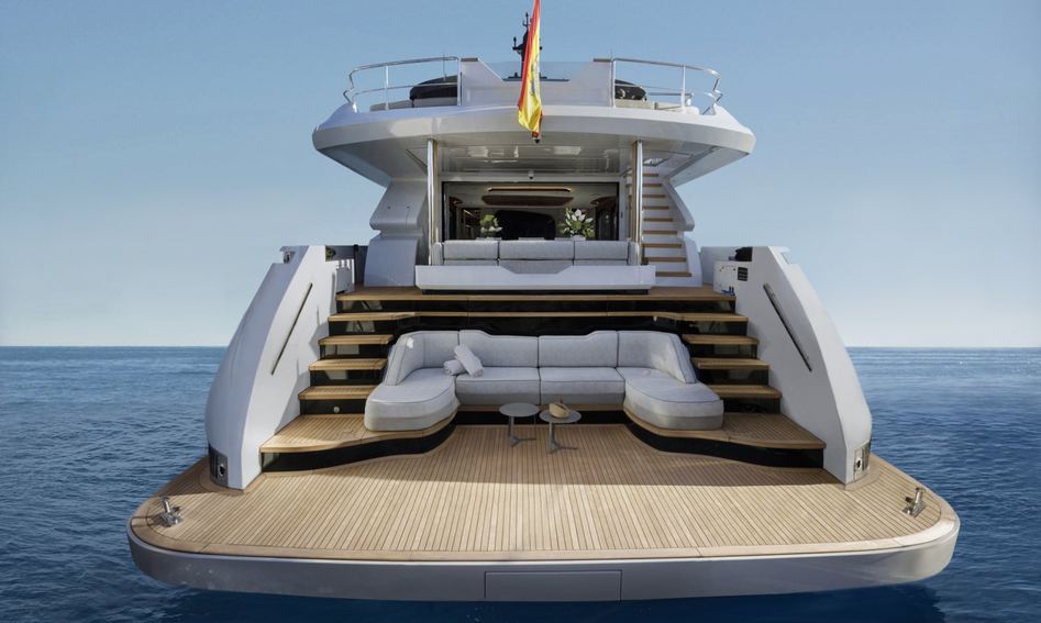 Maiora 30 Flybridge Gen 2, Beach Club