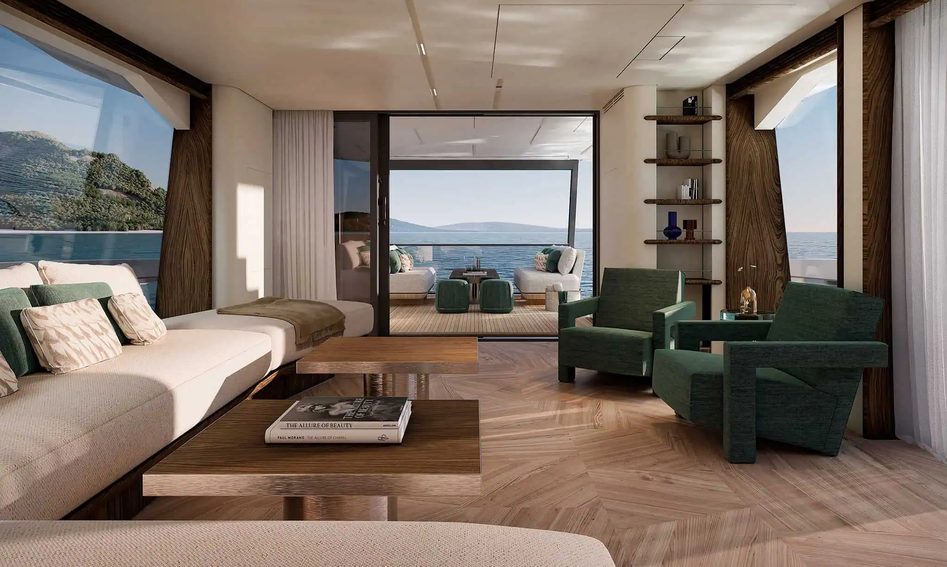 Azimut Grande 25M , Interior