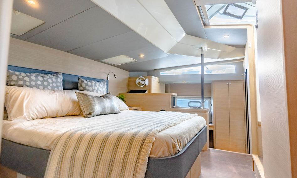 Aquila 44 Yacht, Accommodation