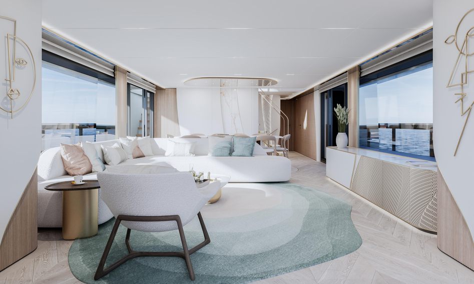 Gulf Craft Majesty 100 Terrace  Mk2, Interior