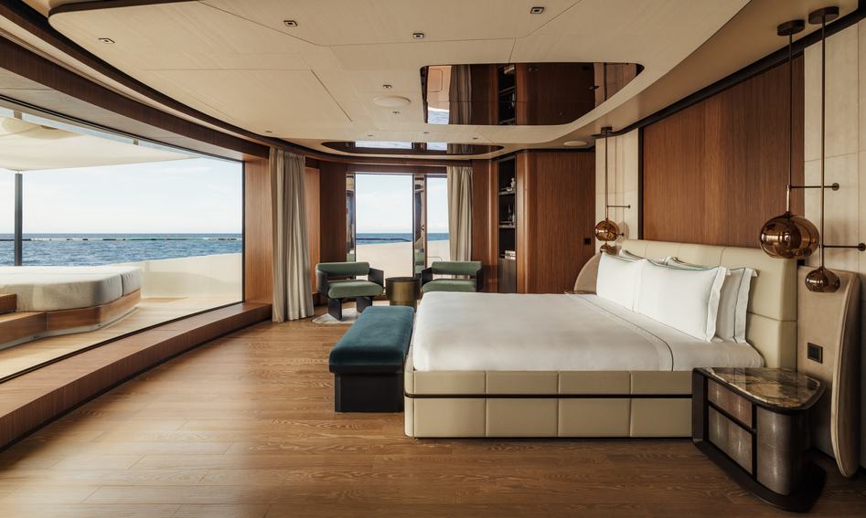 Sanlorenzo 74Steel , Accommodation