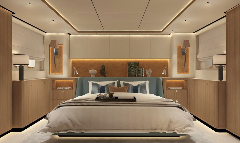 Bering Yachts Expedition Series Bering 72 , Accommodation