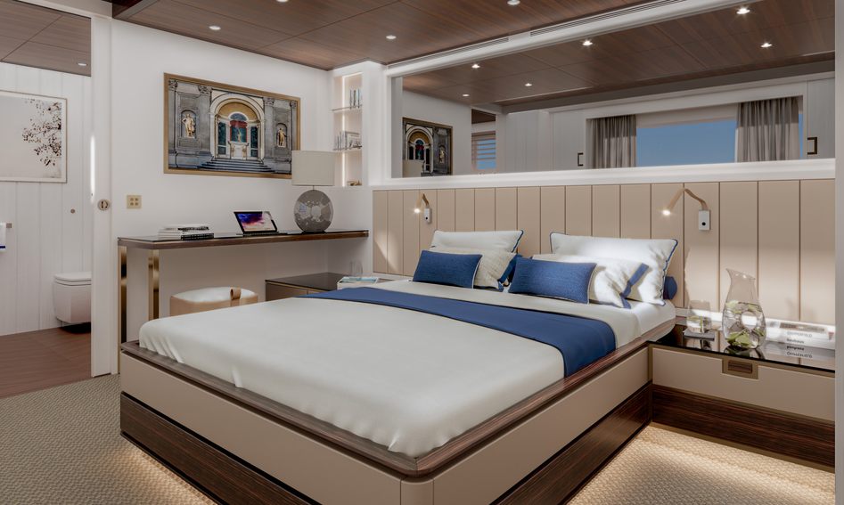 Wider Yachts WiderCat 76 , Accommodation