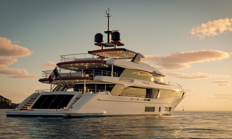 Benetti Class 44M, Beach Club