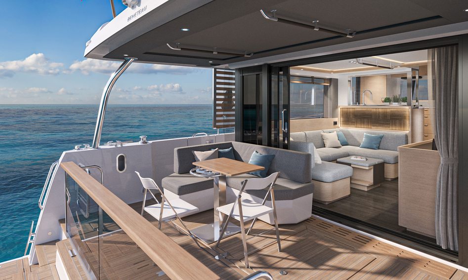 Beneteau Swift Trawler 54, Deck Area