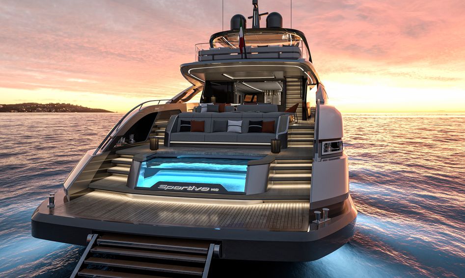 ISA Sportivo 140 , Deck Area