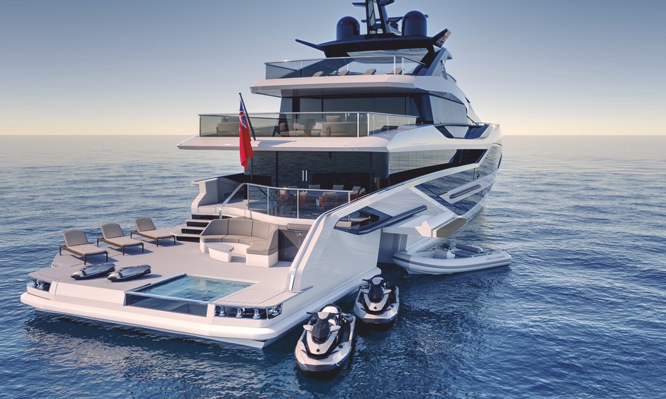 Sunseeker Ocean 460, Beach Club