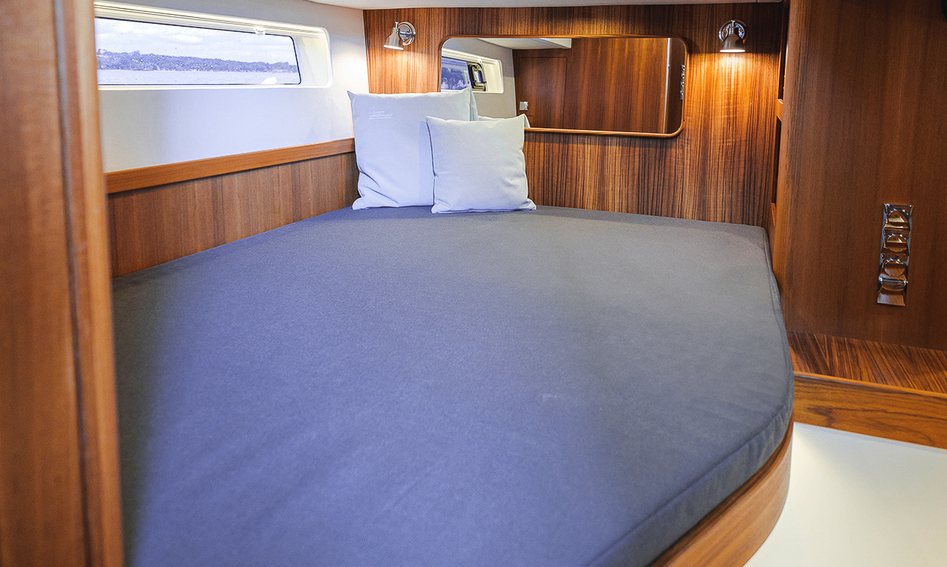 Targa 41 , Accommodation