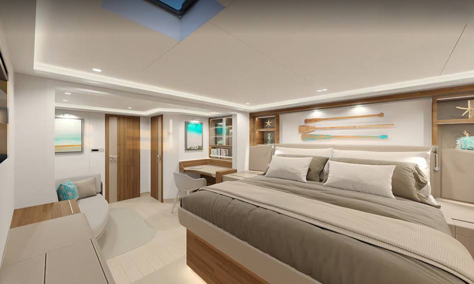 Fountaine Pajot Power 80 , Accommodation