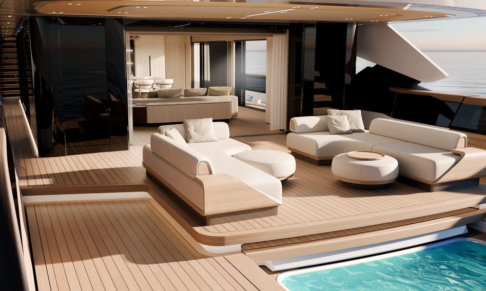 Maiora M38 , Deck Area