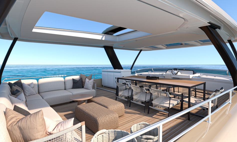 Lagoon Eighty 3 , Fly Deck/Sportdeck