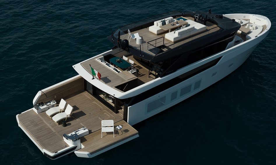 Bluegame BGX83 , Fly Deck/Sportdeck