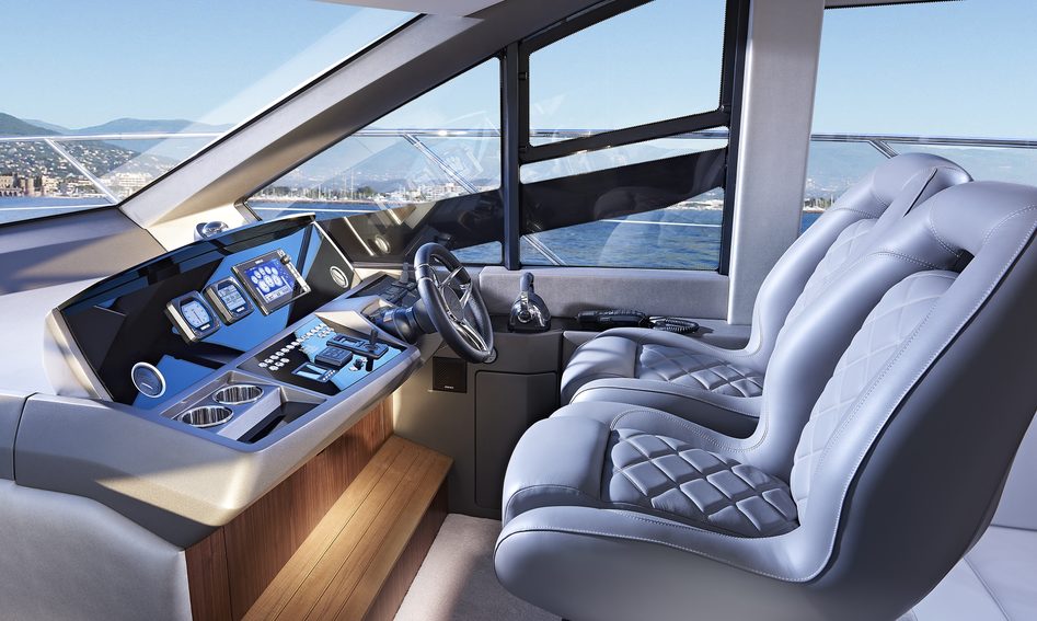 Sunseeker Manhattan 52 Gen 2, Helm Station