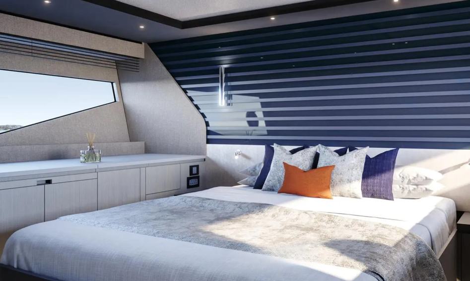 Sunseeker 55 Sport Yacht, Accommodation