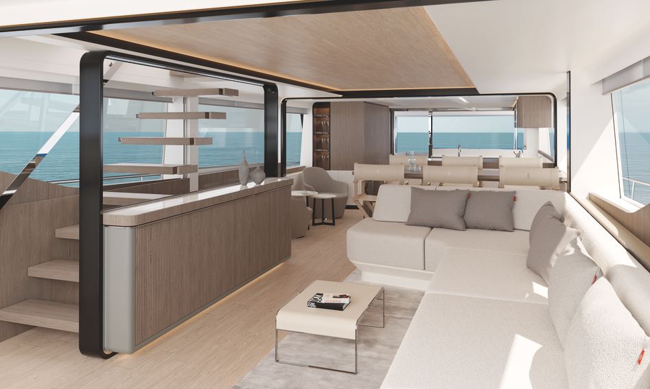 CL Yachts CLB80, Interior