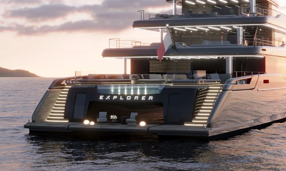 50M Sunreef Explorer, Beach Club