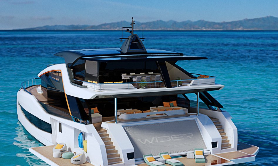 Wider WiderCat 92, Fly Deck/Sportdeck