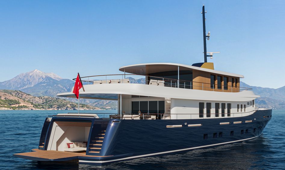 Numarine 38XPC, Beach Club