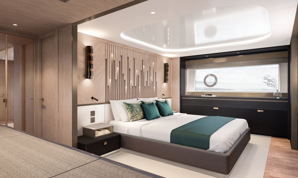 Sunseeker Ocean 156, Accommodation