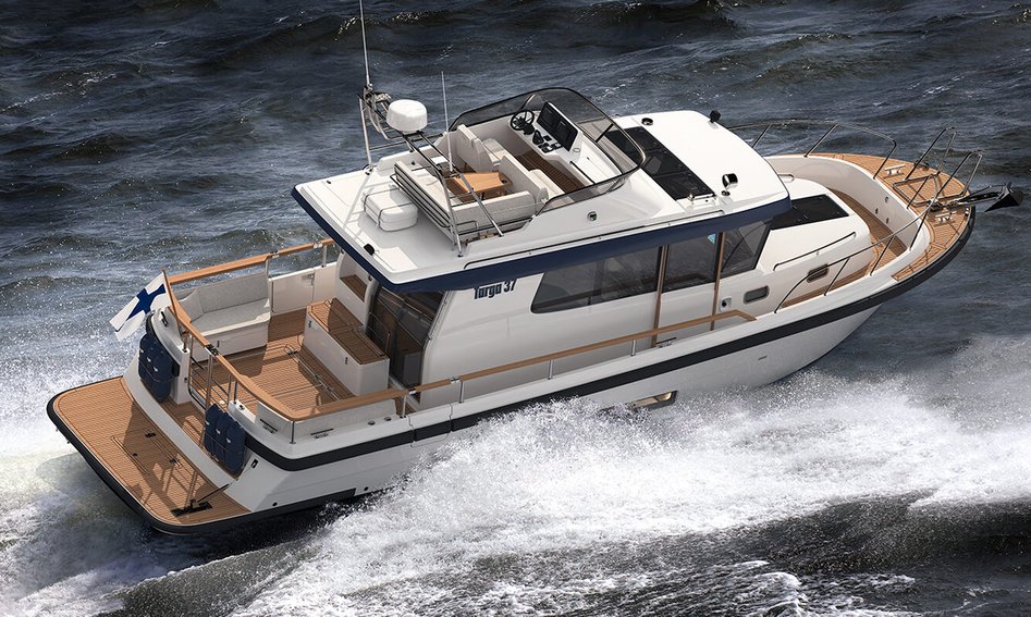 Targa 37 Mk2, Deck Area