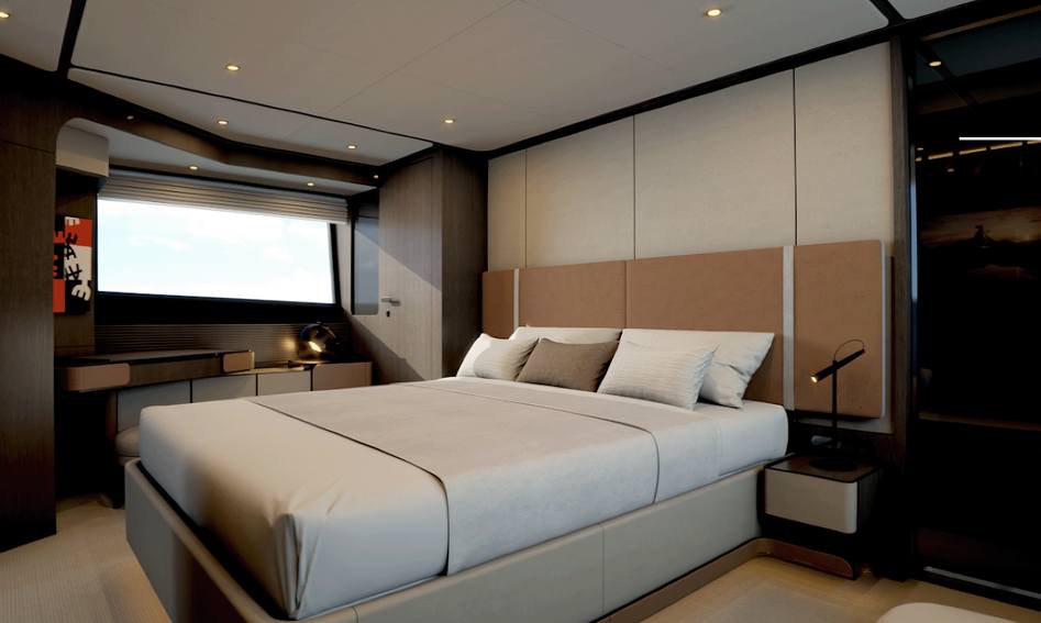 Ferretti 800 Mk2, Accommodation