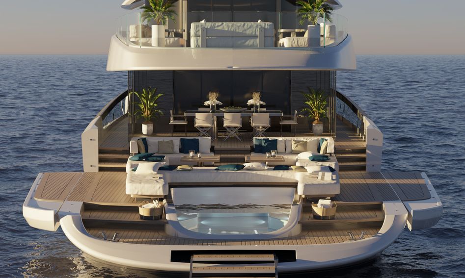 Columbus Atlantique 43MT/3, Beach Club