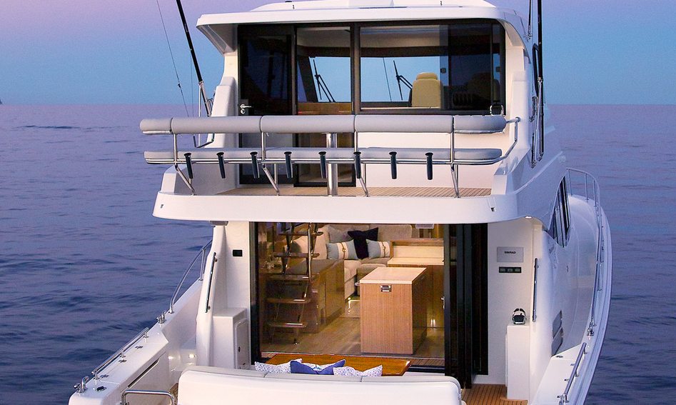 Maritimo M59 Mk2, Fly Deck/Sportdeck