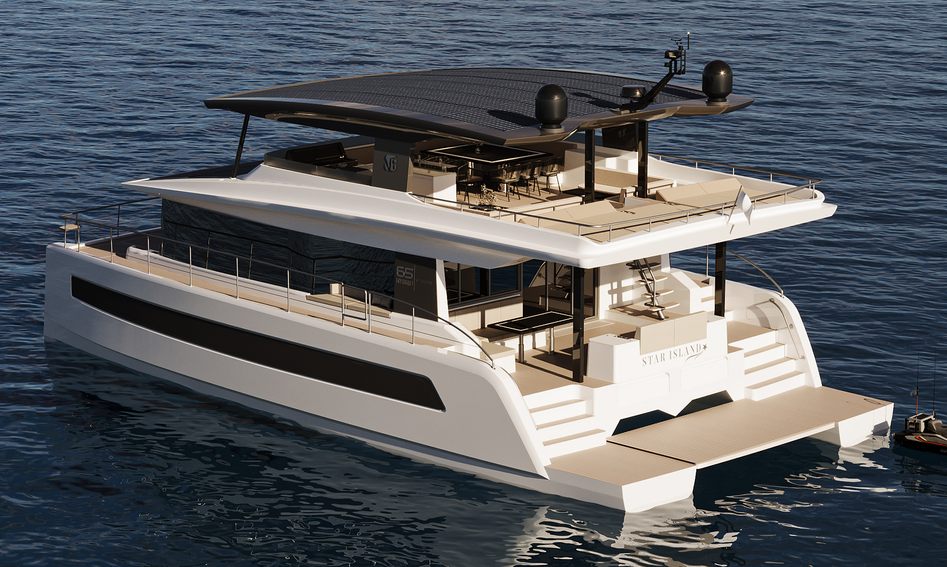 VisionF 65, Deck Area