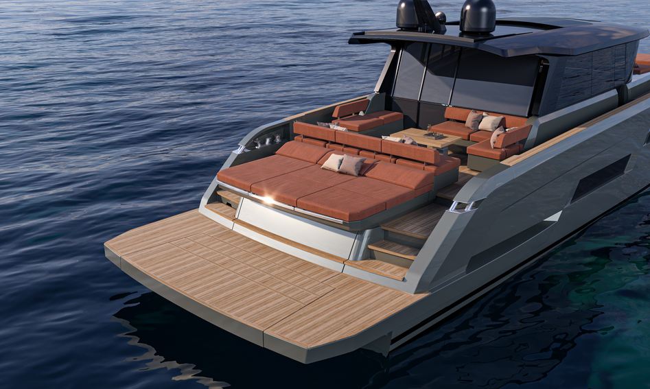 Pardo GT65 , Deck Area