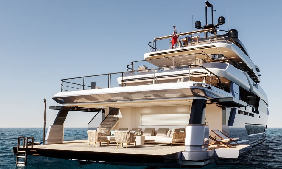 Bering Yachts Explorer Series Bering 120 , Beach Club