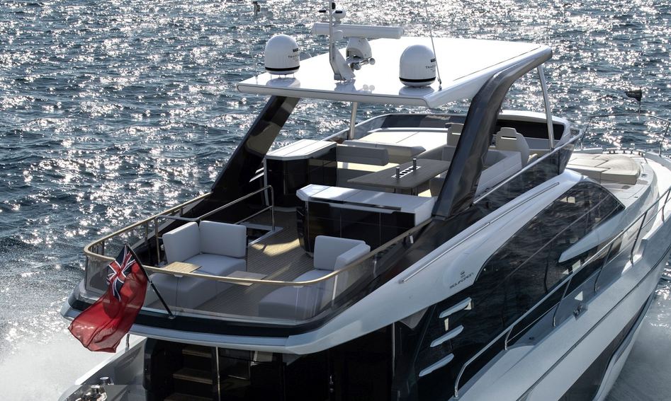 Fairline Squadron 68 Mk3, Fly Deck/Sportdeck