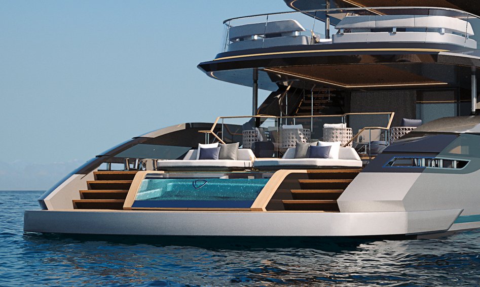 Tankoa Yachts T520 Fenice , Beach Club