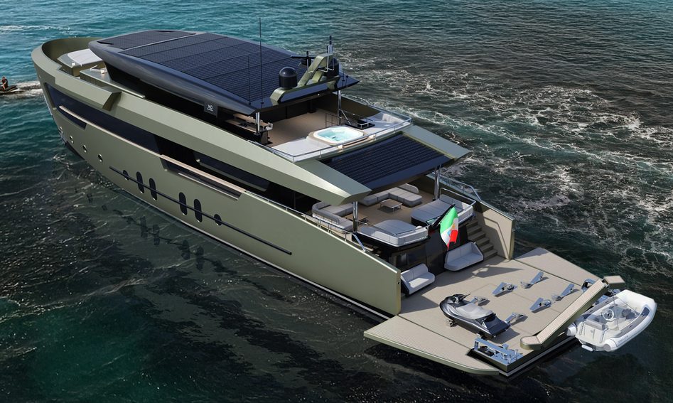 GX38 Voyager, Beach Club