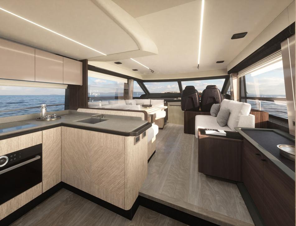 Absolute 56 FLY Boat
