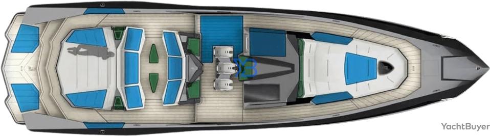 Main Deck Tecnomar Lamborghini 63 Yacht