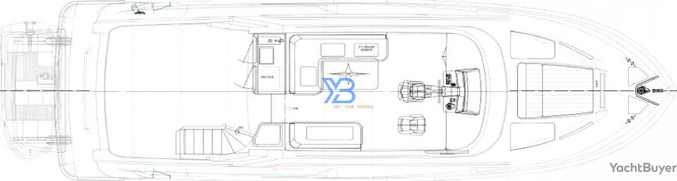 Flybridge Outer Reef 620 Trident Evo