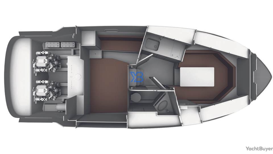 Lower Deck Bavaria S29 Open