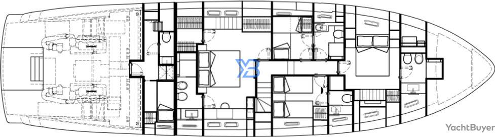 Lower Deck Sanlorenzo SX76